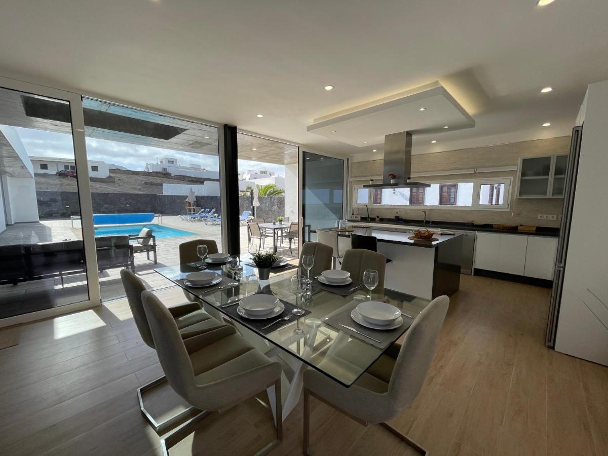Eslanzarote Eco Villa Tony, Heated Pool, Jacuzzi, Sat Tv, Super Wifi La Costa Exteriör bild