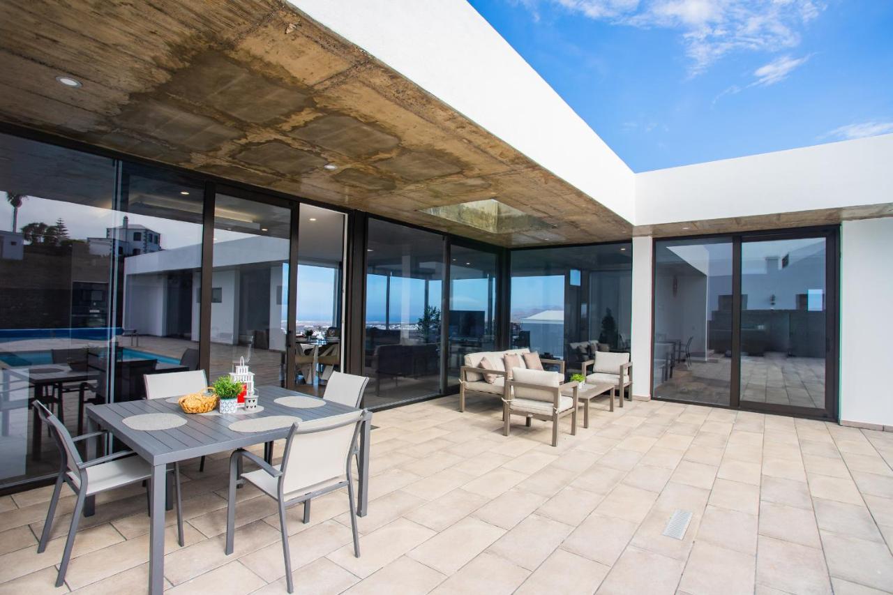 Eslanzarote Eco Villa Tony, Heated Pool, Jacuzzi, Sat Tv, Super Wifi La Costa Exteriör bild
