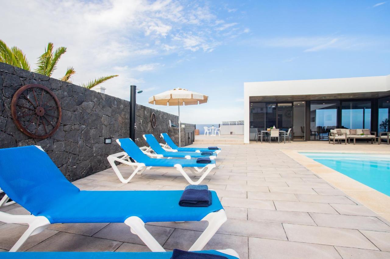 Eslanzarote Eco Villa Tony, Heated Pool, Jacuzzi, Sat Tv, Super Wifi La Costa Exteriör bild