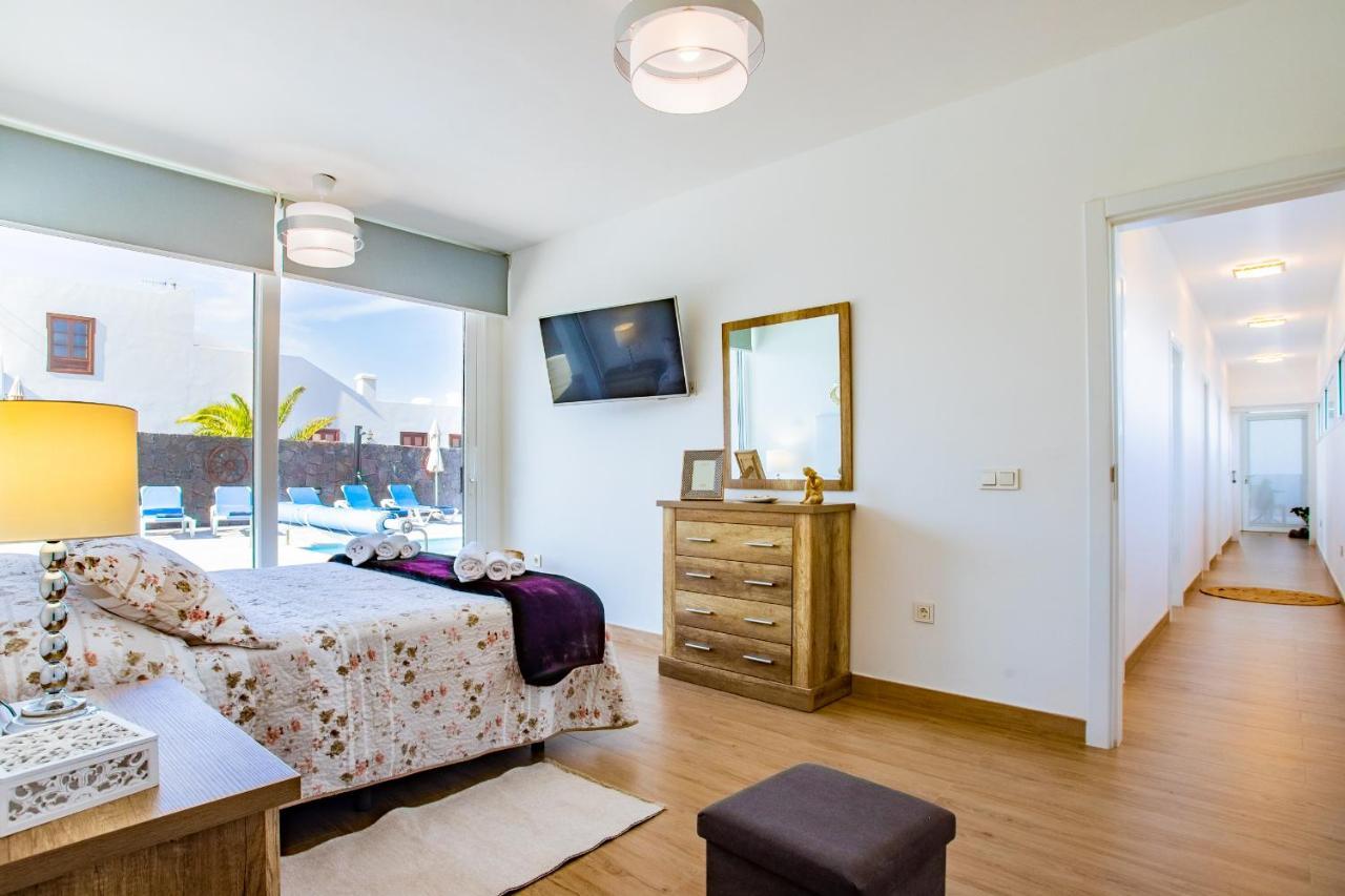 Eslanzarote Eco Villa Tony, Heated Pool, Jacuzzi, Sat Tv, Super Wifi La Costa Exteriör bild