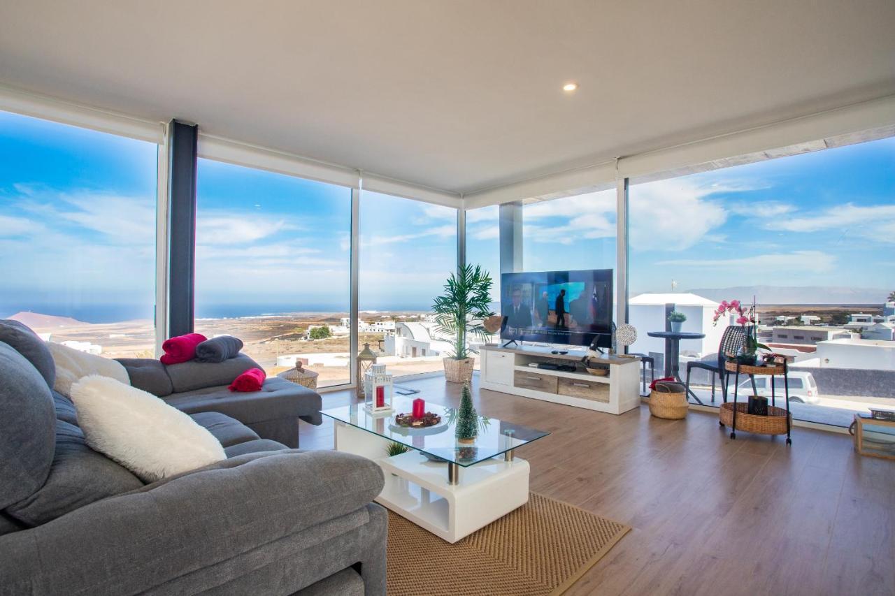 Eslanzarote Eco Villa Tony, Heated Pool, Jacuzzi, Sat Tv, Super Wifi La Costa Exteriör bild