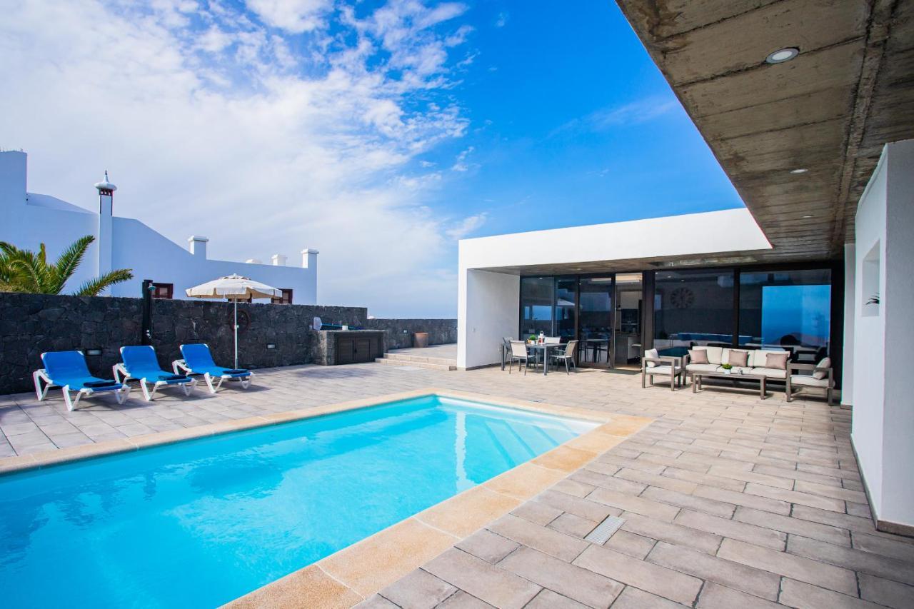 Eslanzarote Eco Villa Tony, Heated Pool, Jacuzzi, Sat Tv, Super Wifi La Costa Exteriör bild
