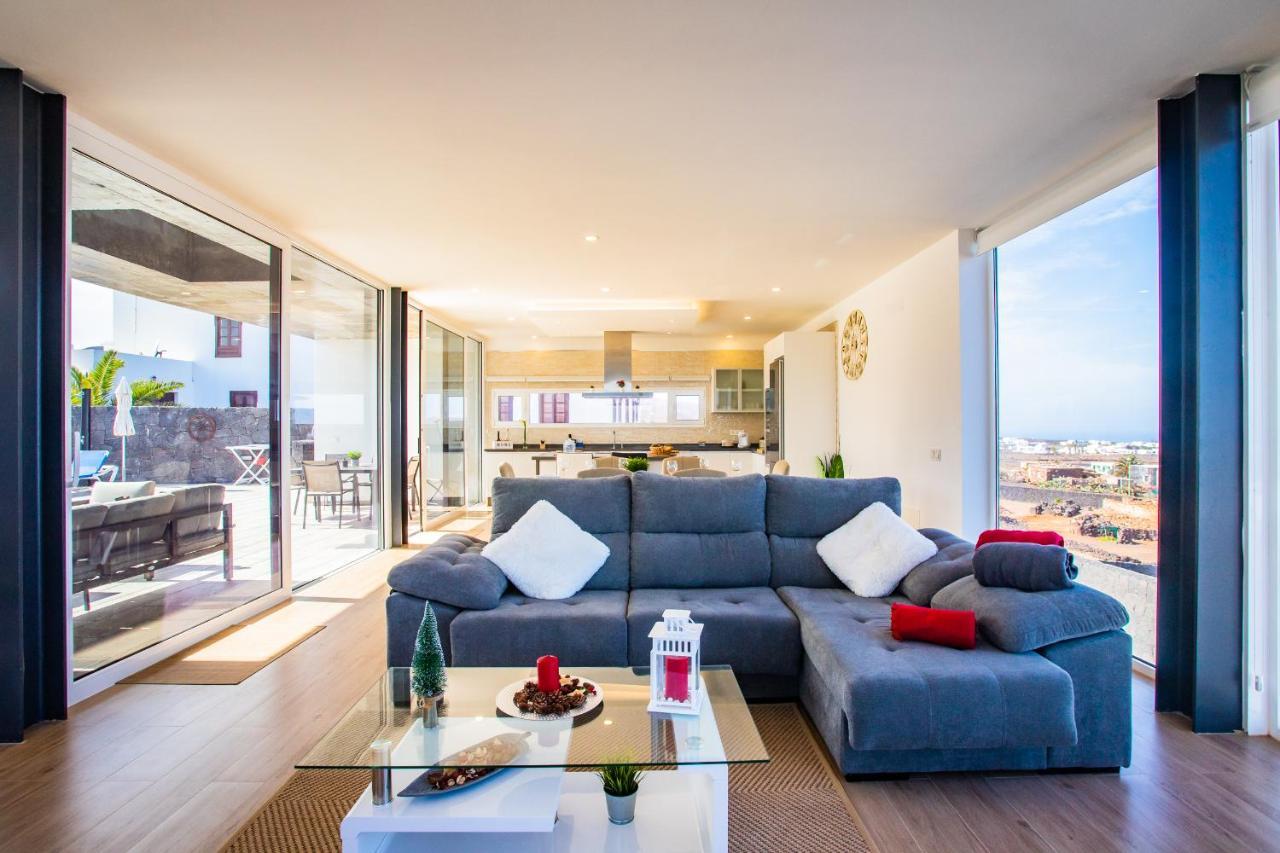 Eslanzarote Eco Villa Tony, Heated Pool, Jacuzzi, Sat Tv, Super Wifi La Costa Exteriör bild