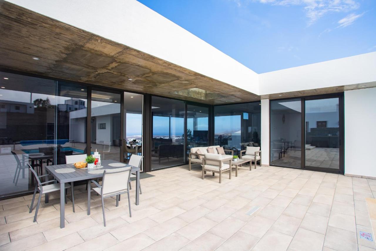 Eslanzarote Eco Villa Tony, Heated Pool, Jacuzzi, Sat Tv, Super Wifi La Costa Exteriör bild