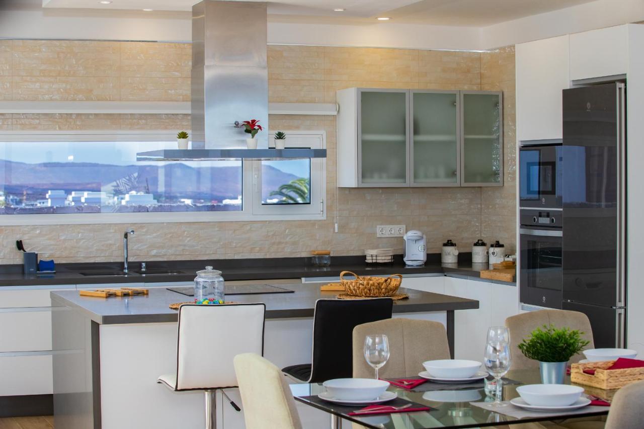 Eslanzarote Eco Villa Tony, Heated Pool, Jacuzzi, Sat Tv, Super Wifi La Costa Exteriör bild
