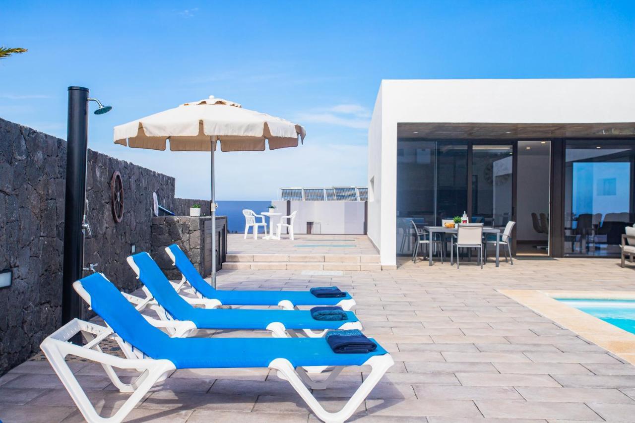 Eslanzarote Eco Villa Tony, Heated Pool, Jacuzzi, Sat Tv, Super Wifi La Costa Exteriör bild
